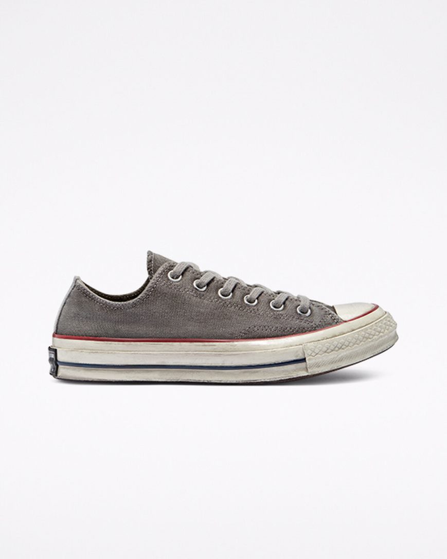 Tenis Converse Chuck 70 Smoked Lona Cano Baixo Feminino Branco | PT X047PT0